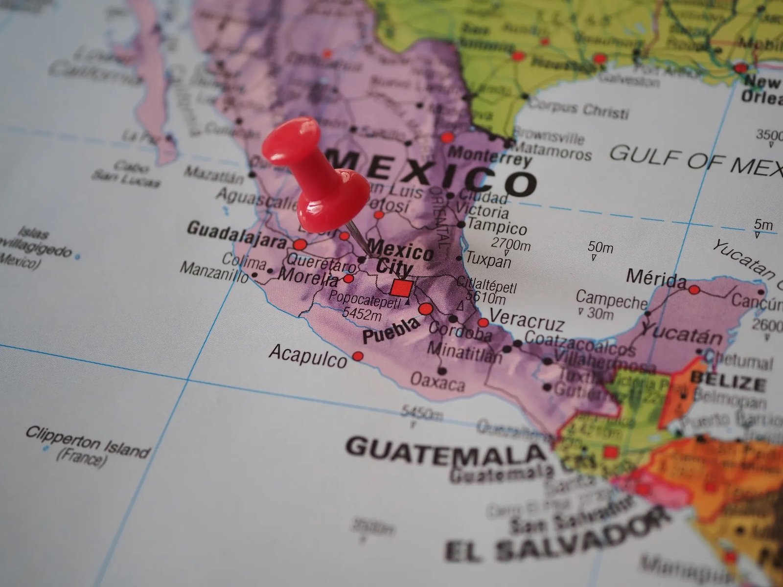Map of Mexico — Le Voyage Intime