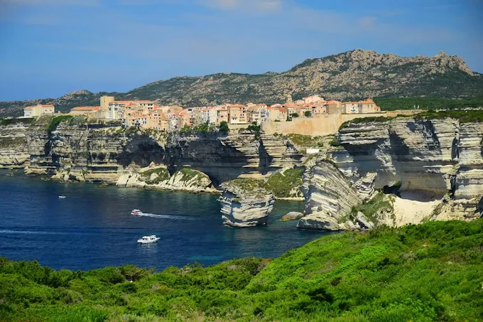 Mediterranean coastline of Corsica, France
